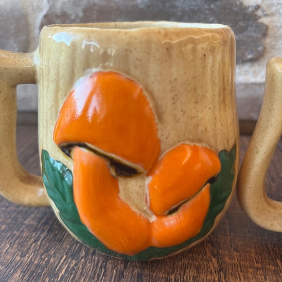 Rare arnel’s mushroom tea set tea cups tea pot creamer mushroom tea set Arnels - Picture 14 of 16